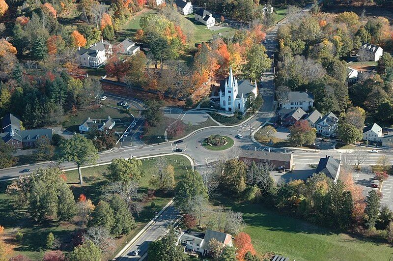 North Andover, Massachusetts Town Center